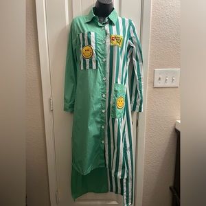 Denim Love Striped Dress